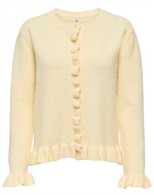 OnlRima Life Fril Button Cardigan